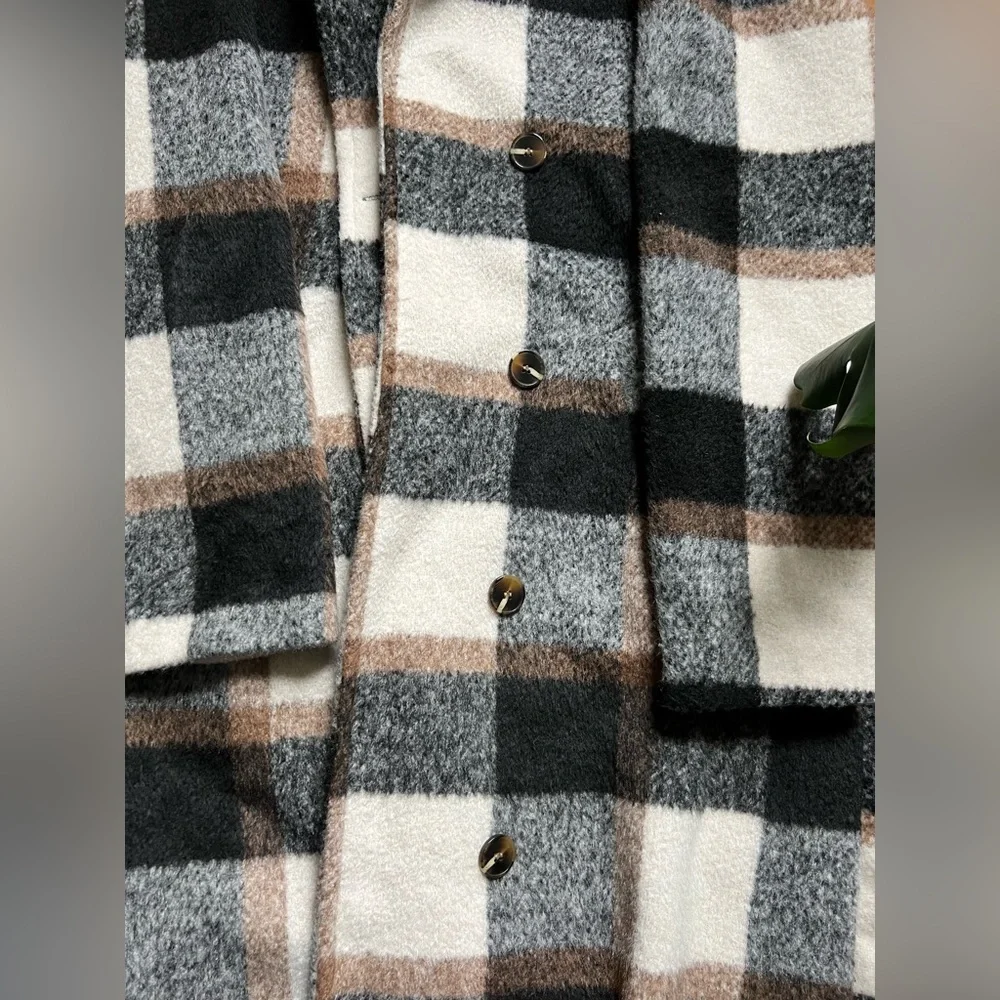 Boohoo Oversized Wool Coat - Picture 4 of 5